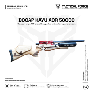 PCP BOCAP KAYU 500CC CNC Unit Only