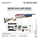 TACTICAL FORCE SENAPAN ANGIN PCP BOCAP KAYU ACR 5