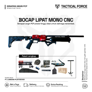 PREDATOR BOCAP 500CC LIPAT Paket Lengkap