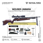 PCP MOUSER JAWARA 32 SINGLE Paket Lengkap