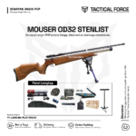 TACTICAL FORCE SENAPAN ANGIN PCP MOUSER STENLISH 32 5