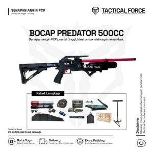 PCP PREDATOR BOCAP 500CC 1 Set Paket Lengkap