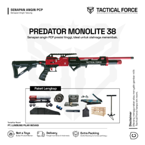 PCP PREDATOR 38 MONOLITE Paket Lengkap