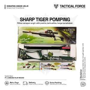 SHARP TIGER POMPING CAMOFLASE Unit Only