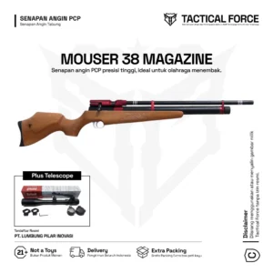 PCP MOUSER JAWARA 32 MAGAZIN Plus Telescope